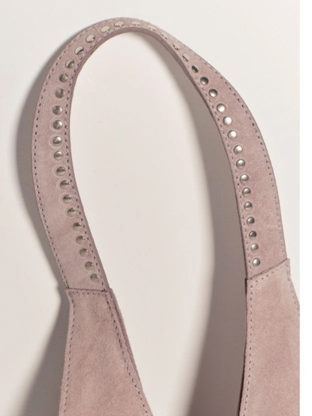 Free People Knox Studded Shoulder Bag in Lilac Mist NWT $78R - Picture 9 of 9